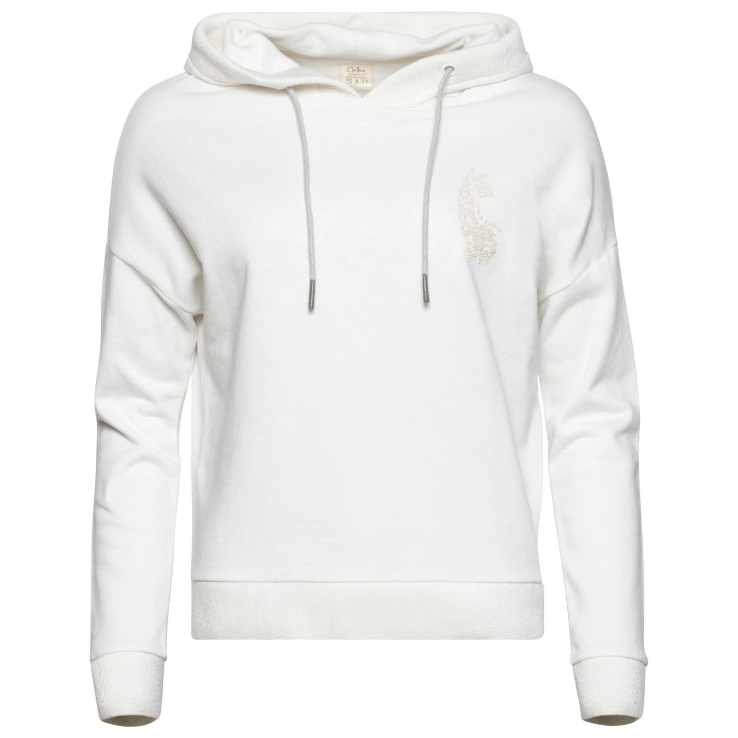 Дамски суичър Chillaz Women's Stelvio Alpaca Floral Hoodie - Creme