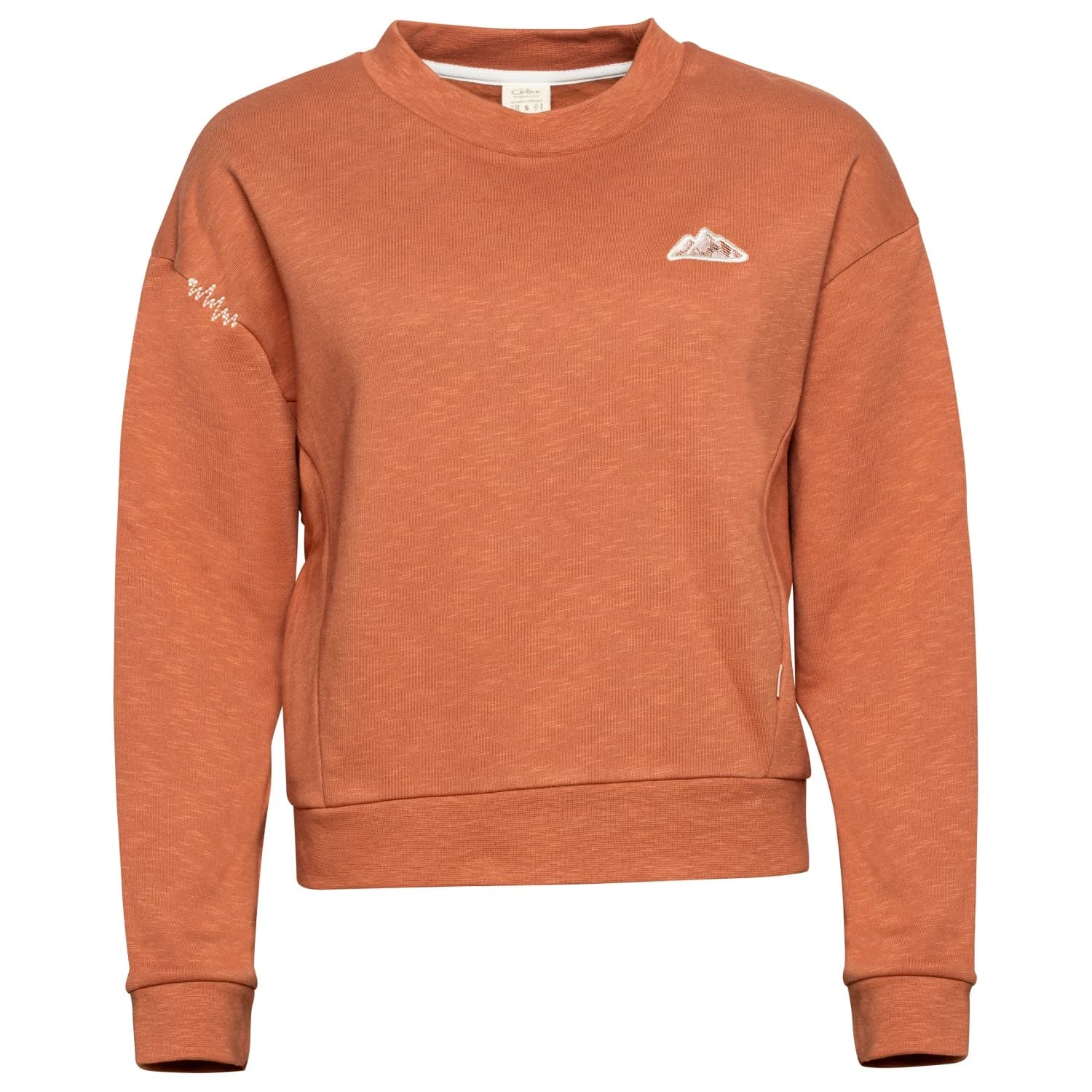 Дамски пуловер Chillaz Women's Wipptal Mountain Chain Jumper - Terracotta