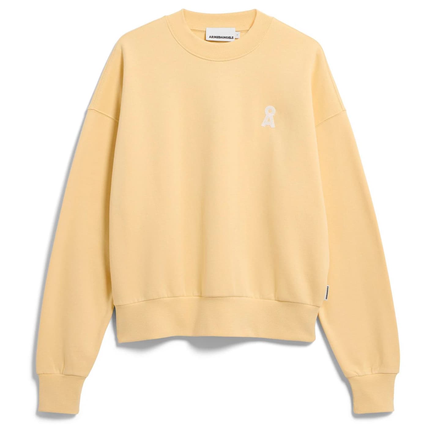 Дамски пуловер ARMEDANGELS Women's Iconic Å Alizaa Sweat Jumper - Golden Hay