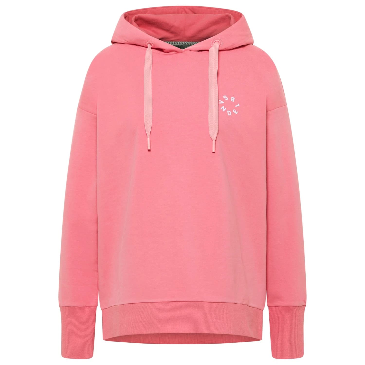 Дамски суичър ELBSAND Women's Leah Hoodie - Vintage Rose