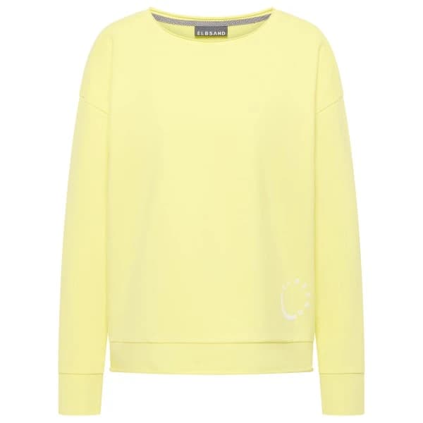 Дамска блуза с дълъг ръкав Elbsand Women's Ritva Jumper - Bright Yellow