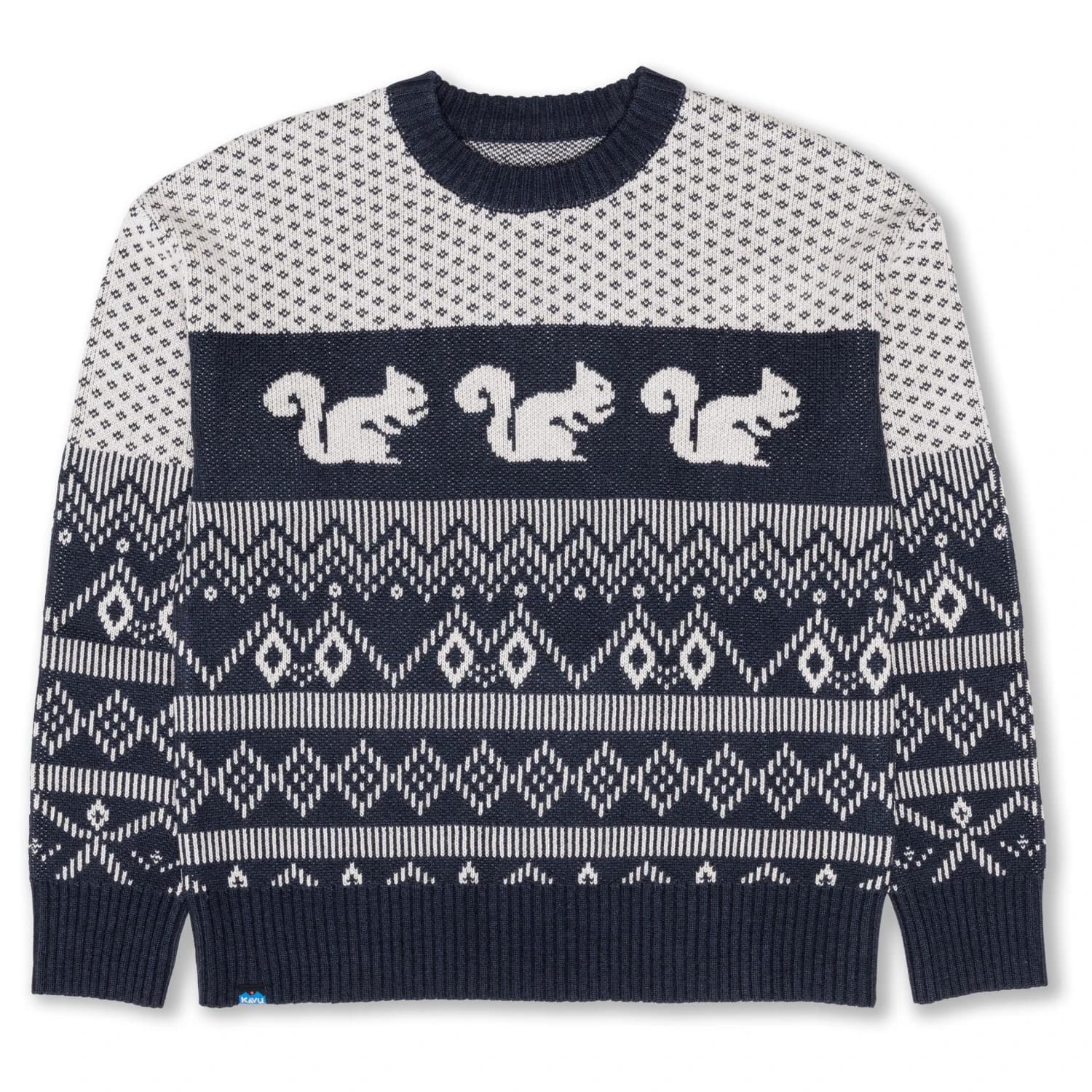 Пуловер KAVU Women's Wood Valley Jumper - Squirrely