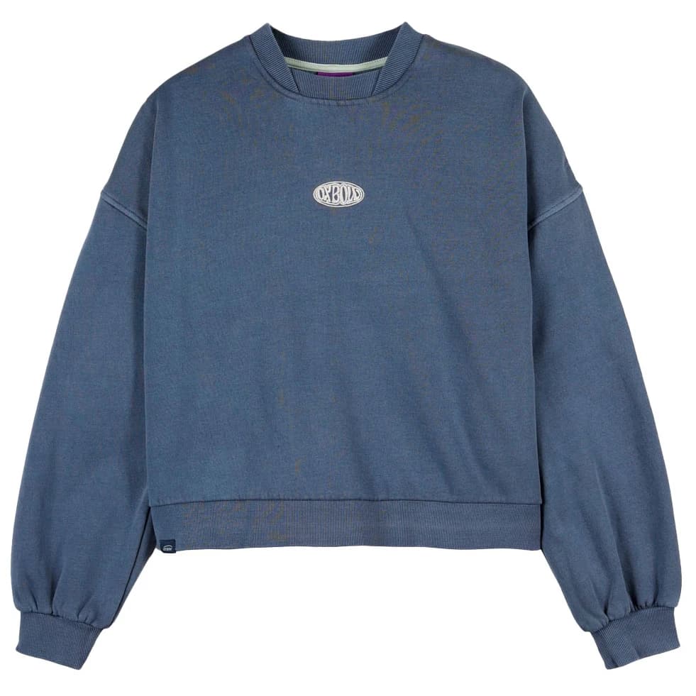 Пуловер Oxbow Women's Peace Fleece Crew Jumper - Vintage Indigo
