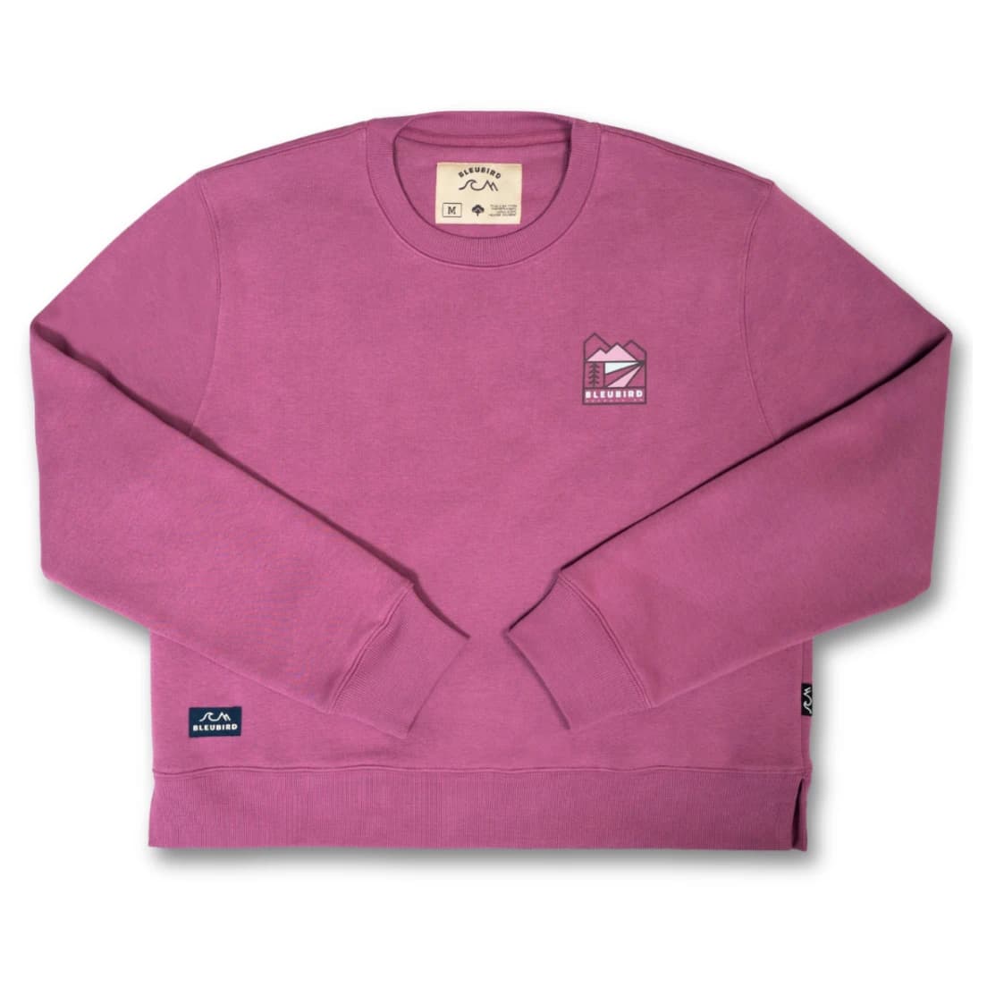 Пуловер Bleubird Women's Serra Cropped Crew Jumper - Berry