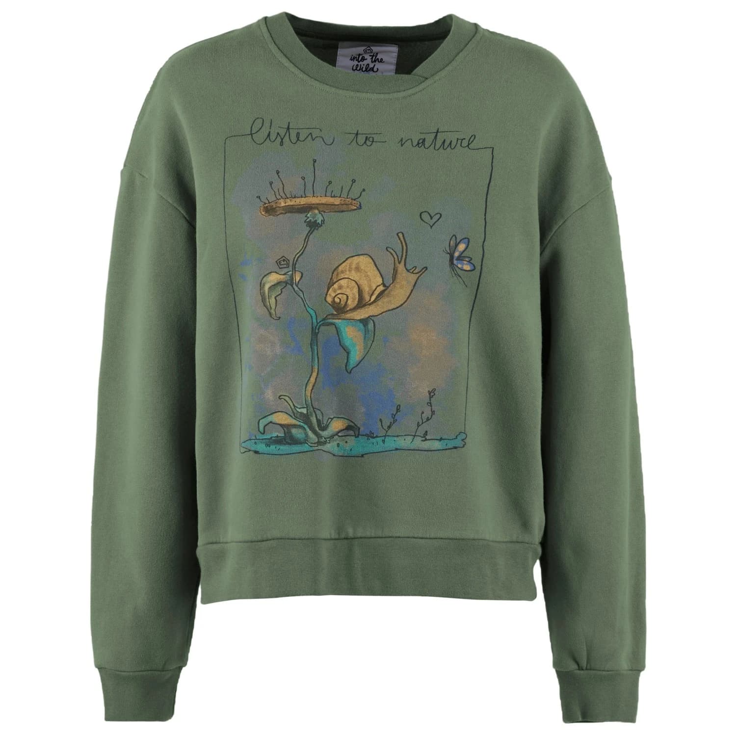 Пуловер E9 Women's Aura Jumper - Agave Snail