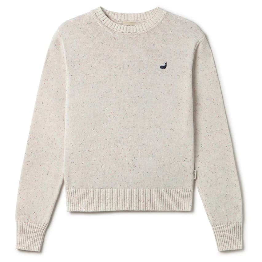 Дамски пуловер TWOTHIRDS Women's Wando Jumper - Ecru Multicolour Neps