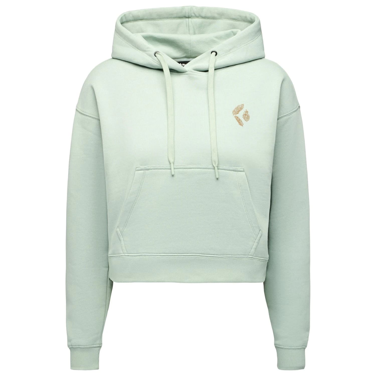 Дамски суичър Black Diamond Women's Pine Diamond Po Cropped Hoody Hoodie - Agave
