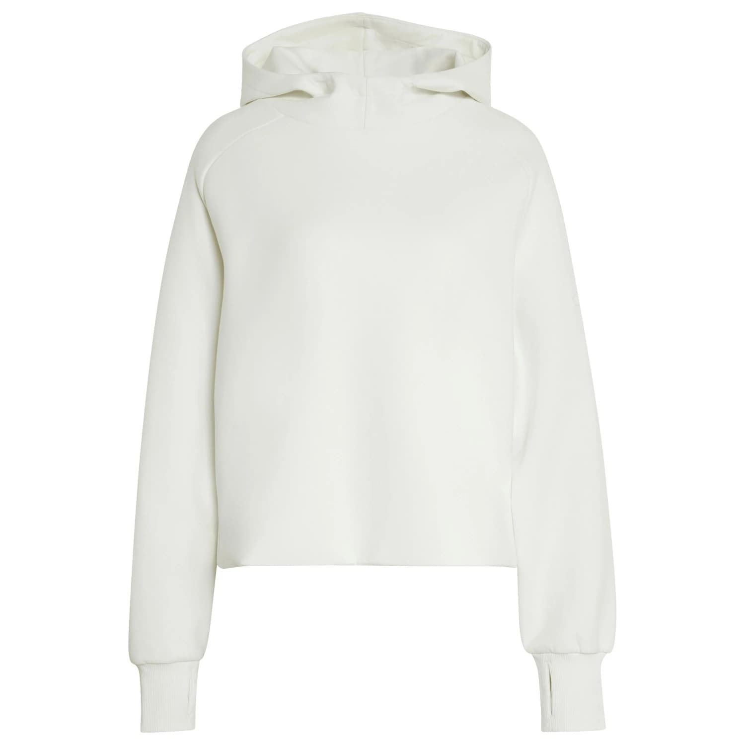 Дамски суичър adidas Women's Soft Lux Winter Knit Hoodie - Off White