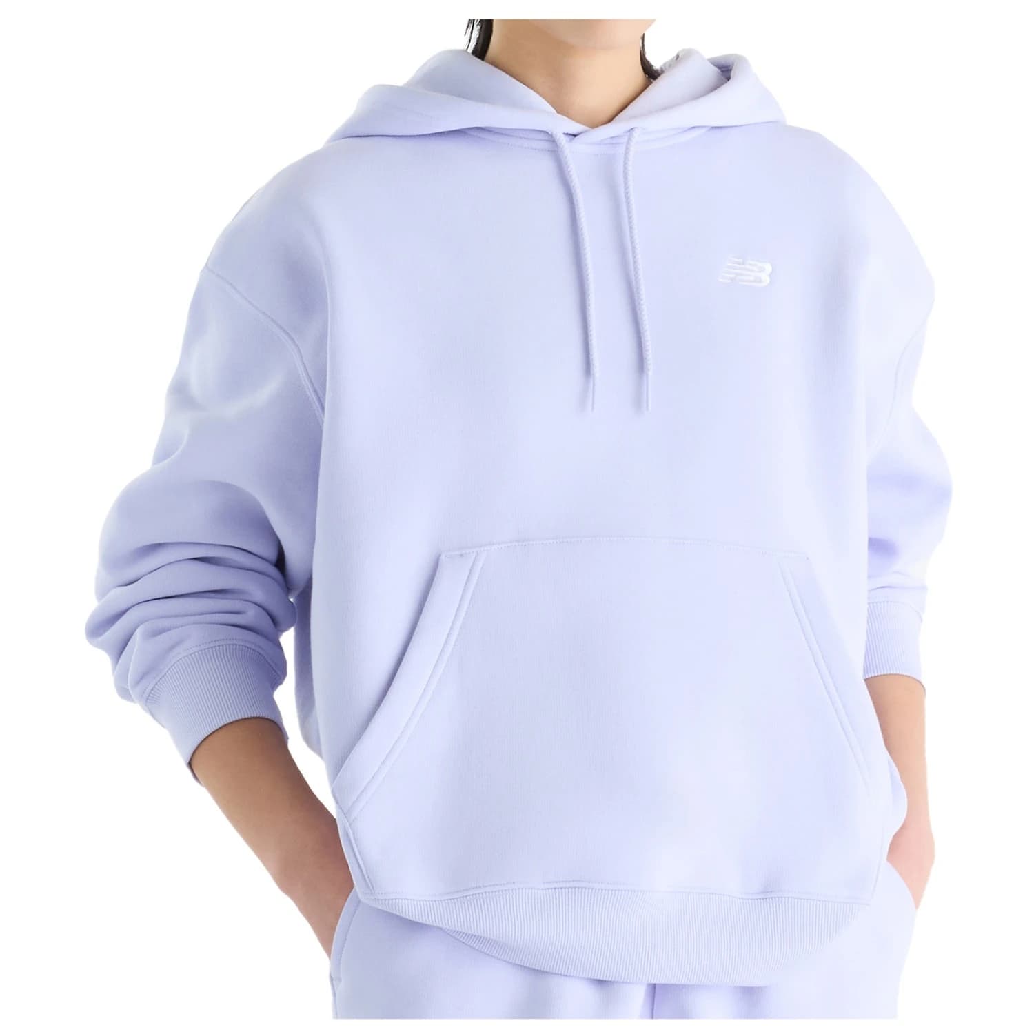 Дамски суичър New Balance Women's Sport Essentials Fleece Hoodie - Smoked Violet