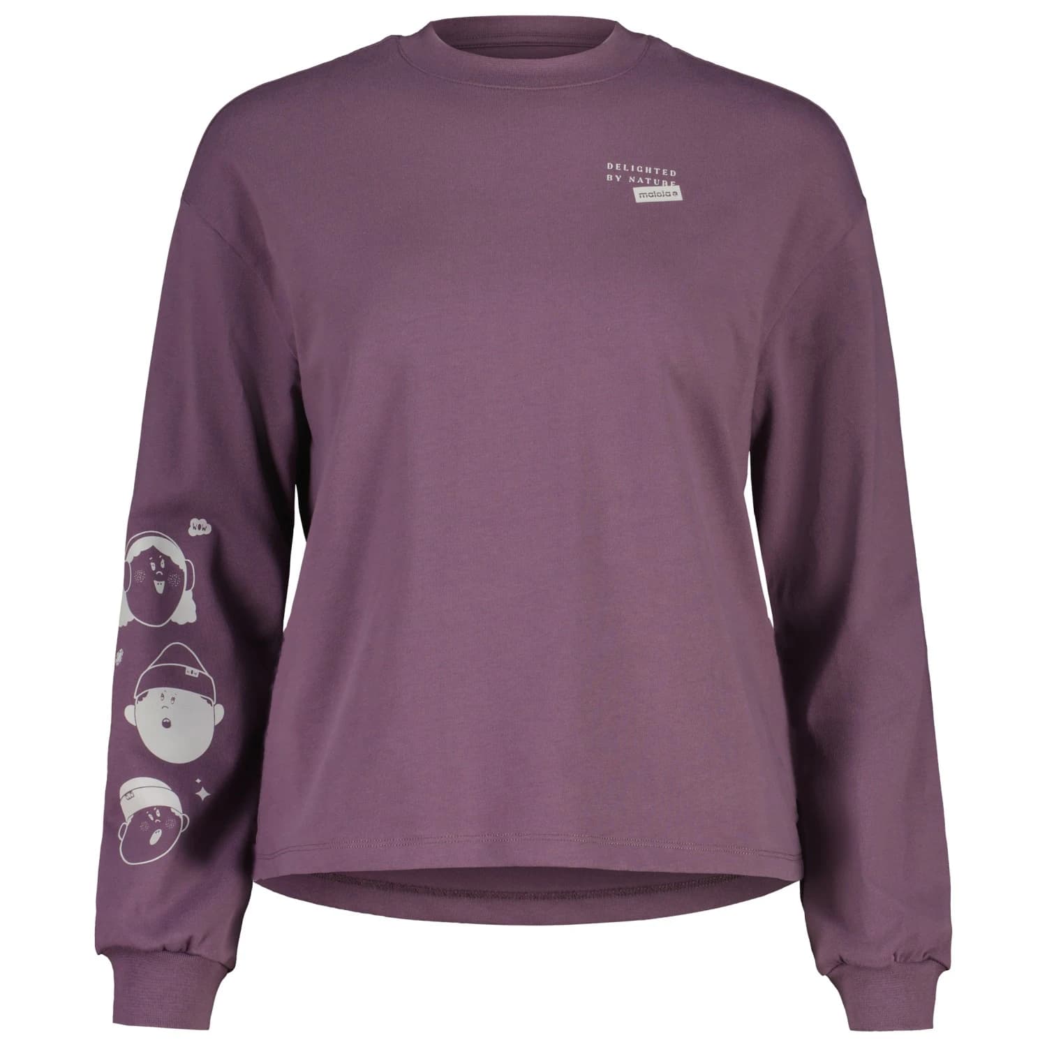 Пуловер Maloja Women's LavalM. Jumper - Stormy Lilac