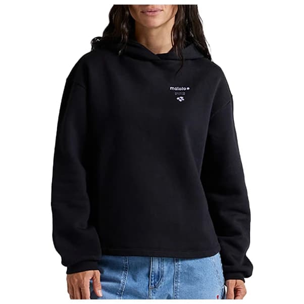 Дамски суичър Maloja Women's SkandenM. Hoodie - Deep Black