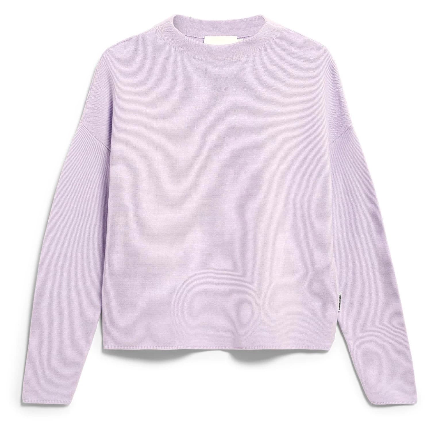 Дамски пуловер ARMEDANGELS Women's Merinaa Links Links Sweater Jumper - Moonlit Lilac