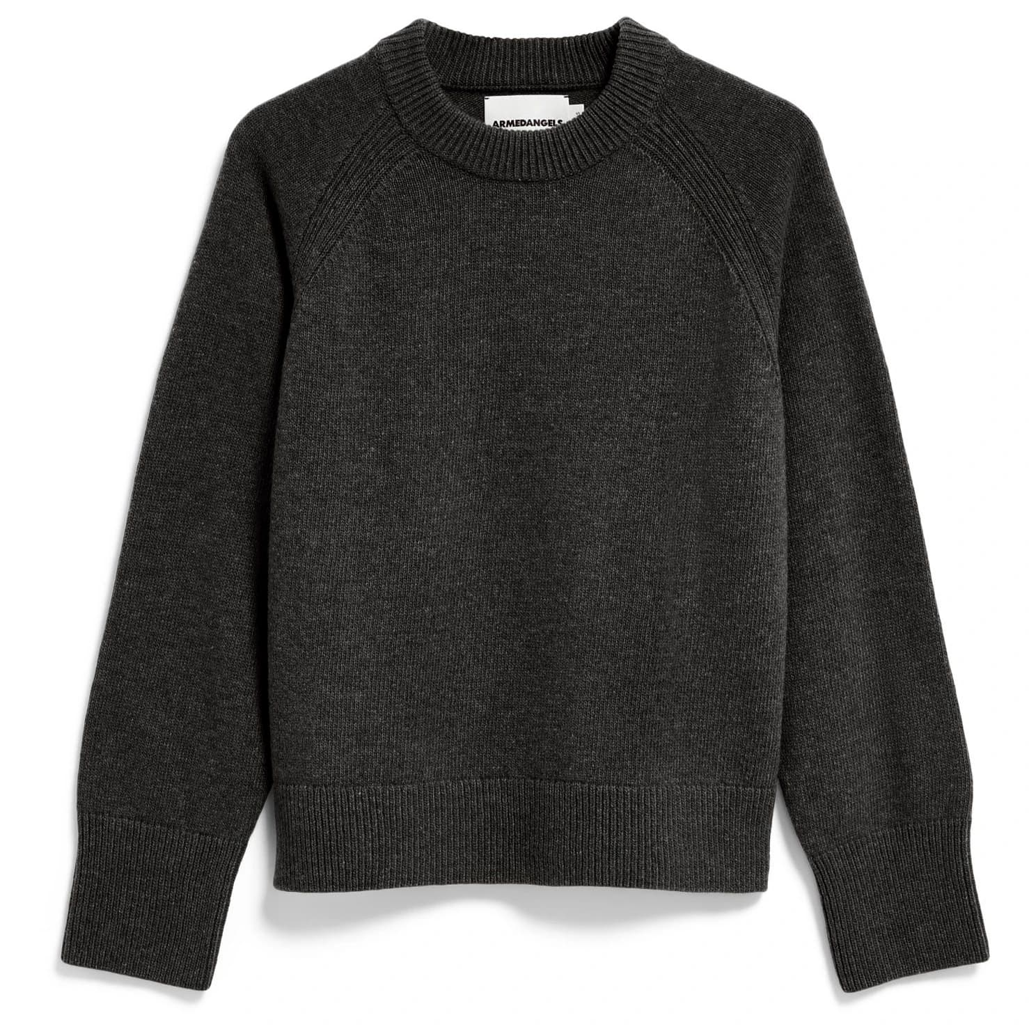 Пуловер ARMEDANGELS Women's Wool Knit Sweater Jumper - Steel Melange