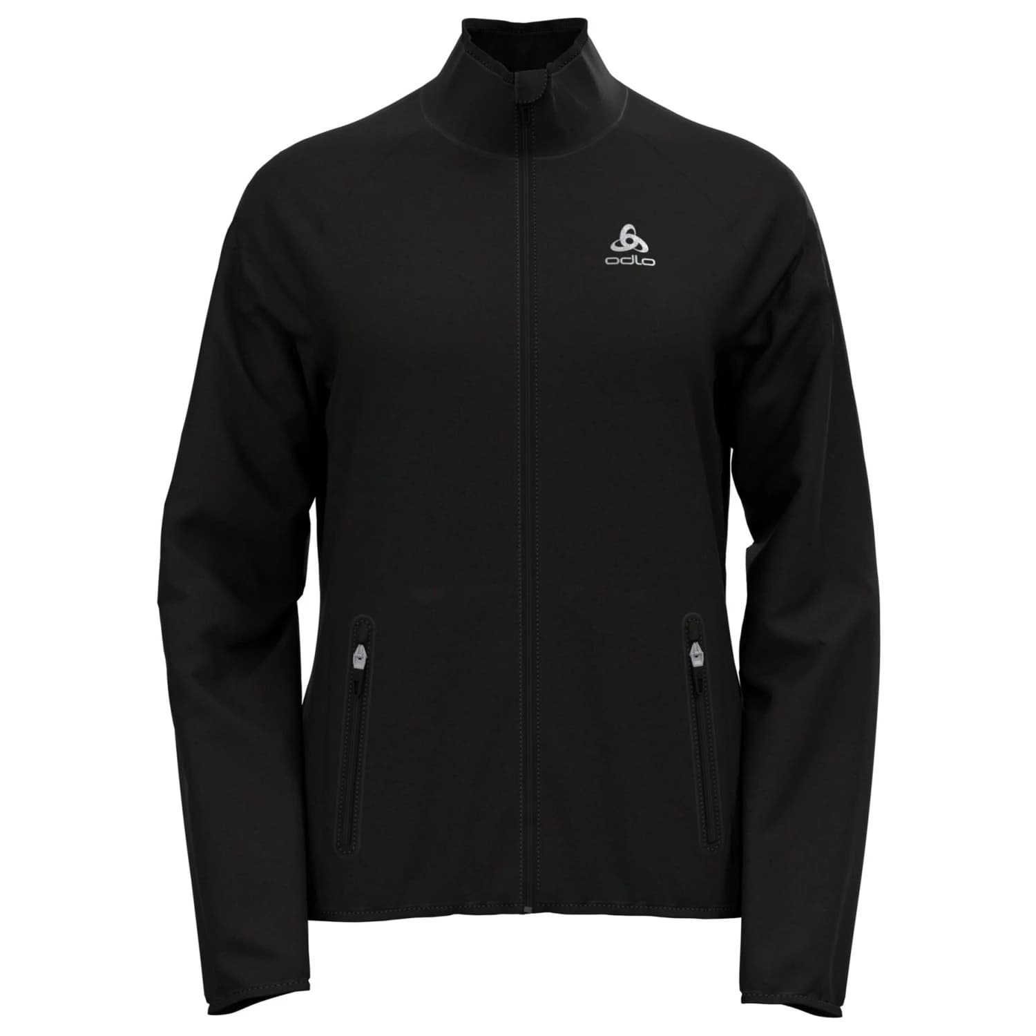 Дамско яке за бягане Odlo Women's Jacket Essential Light Windproof jacket - Black