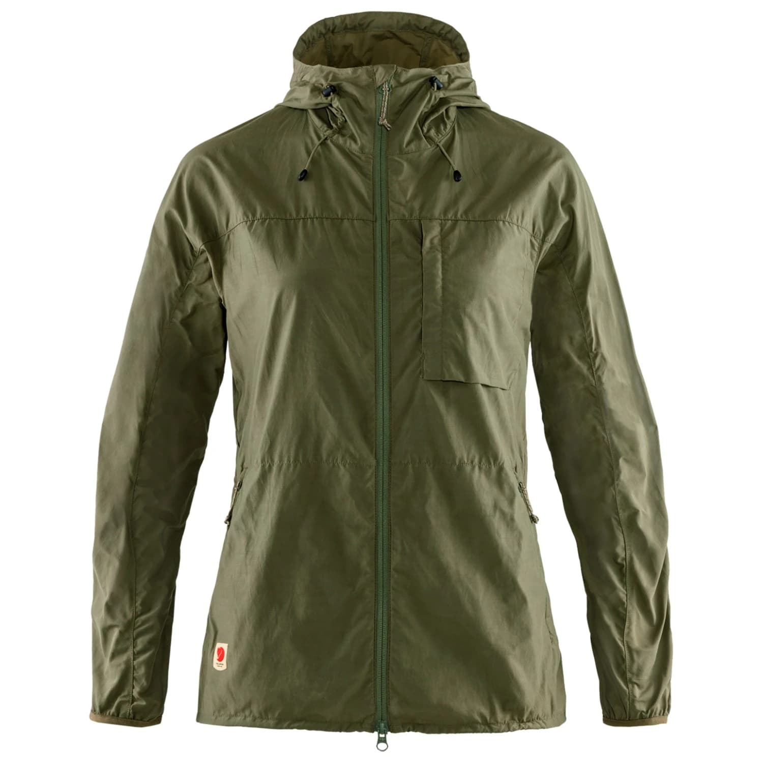 Дамско ветрозащитно яке Fjällräven Women's High Coast Wind Jacket Windproof jacket - Green