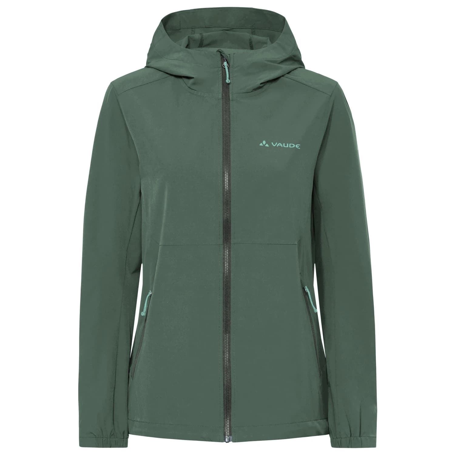 Дамско ветрозащитно яке Vaude Women's Elope Wind Jacket Windproof jacket - Agave