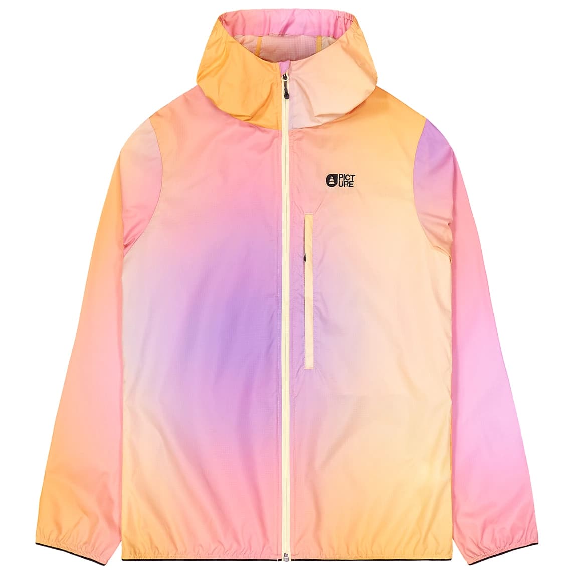 Дамско ветрозащитно яке Picture Women's Scale Printed Jacket Windproof jacket - Gradient Print