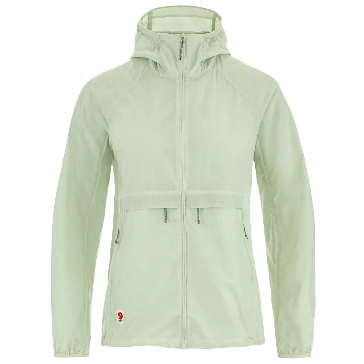 Дамско ветрозащитно яке Fjällräven Women's High Coast Wind Hoodie Windproof jacket - Soft Jade
