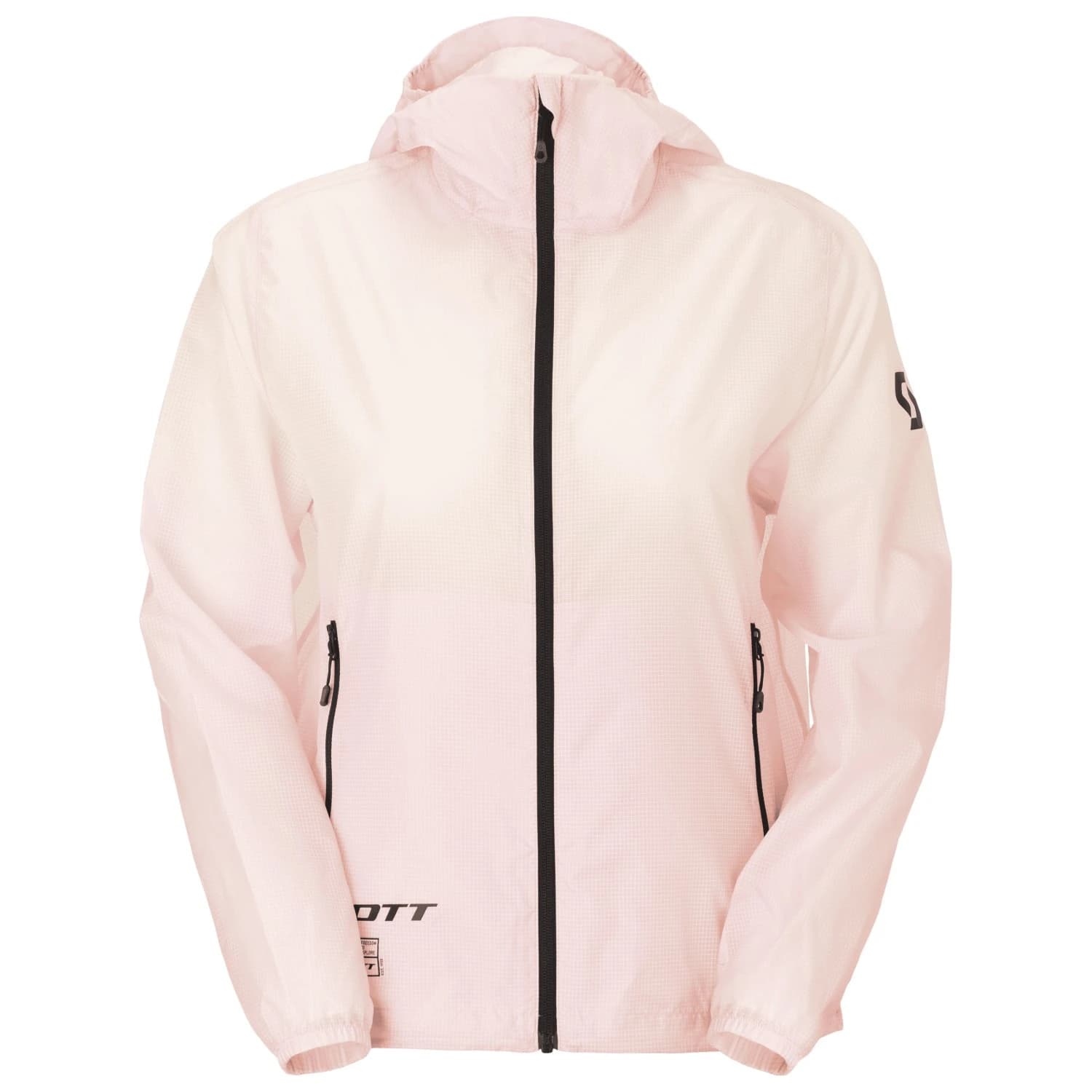 Дамско ветрозащитно яке Scott Women's Jacket Explorair Escape Lt WB Windproof jacket - Bliss Pink / Cotton White