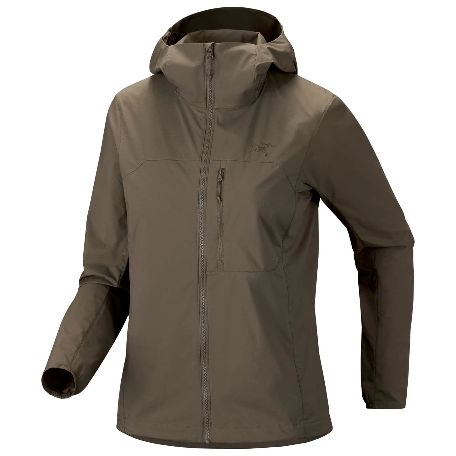 Дамско ветрозащитно яке Arc'teryx Women's Squamish Hoody Windproof jacket - Mongoose
