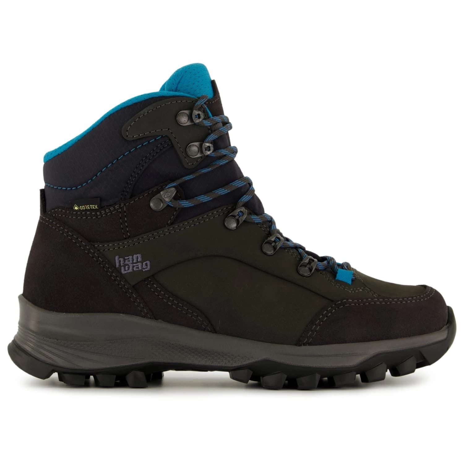 Дамски туристически обувки Hanwag Women's Banks GTX Walking boots - Asphalt / Ocean