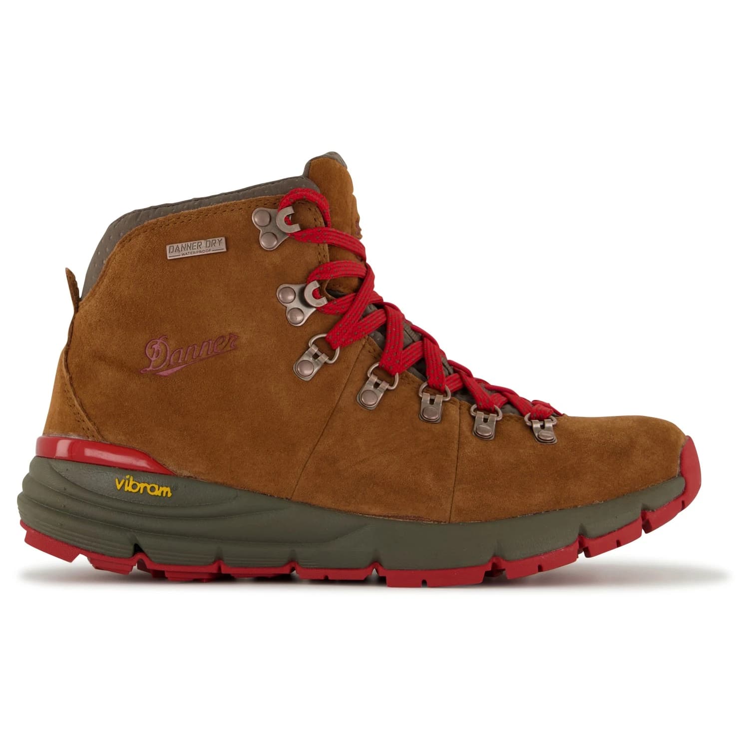 Туристически обувки Danner Women's Mountain 600 4.5'' Walking boots - Brown / Red