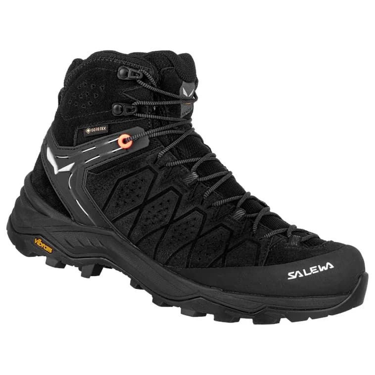 Дамски туристически обувки Salewa Women's Alp Trainer 2 Mid GTX Walking boots - Black / Black