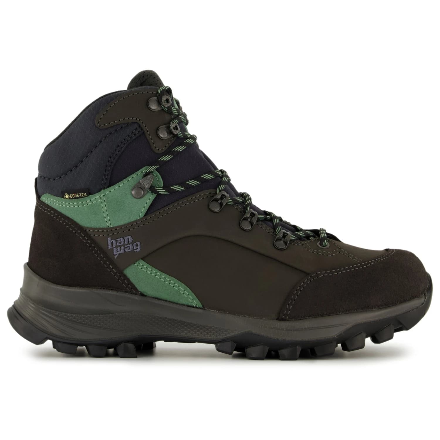 Дамски туристически обувки Hanwag Alta Bunion II Lady GTX Walking boots - Asphalt / Mint