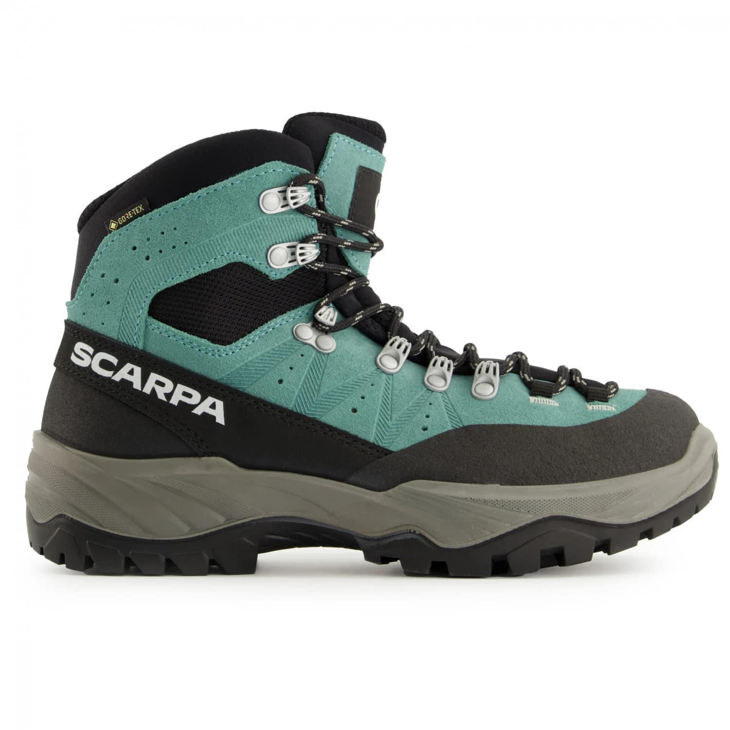Дамски туристически обувки Scarpa Women's Boreas GTX Walking boots - Aqua / LightGrey