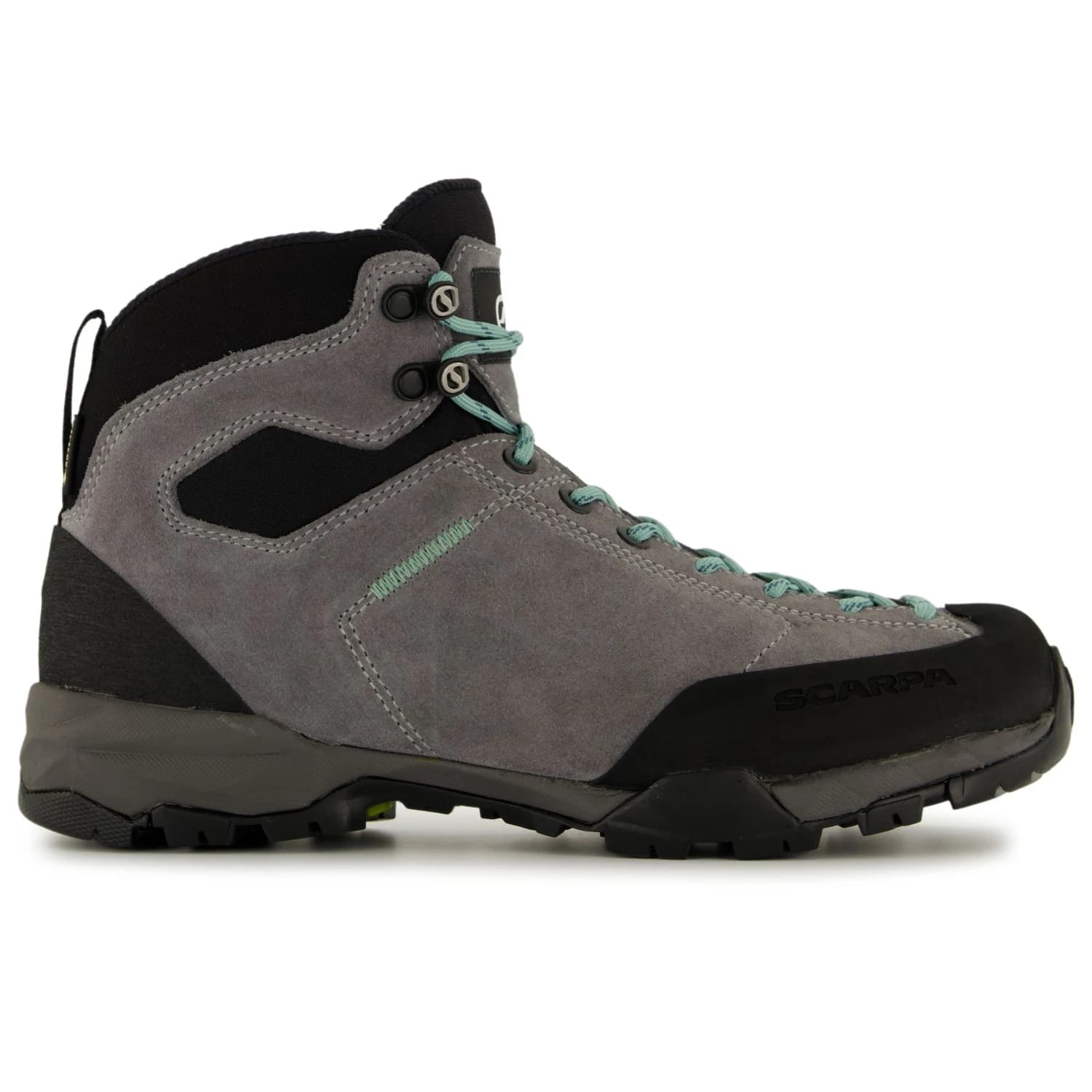 Дамски туристически обувки Scarpa Women's Mojito Hike GTX Wide Walking boots - Smoke / Jade