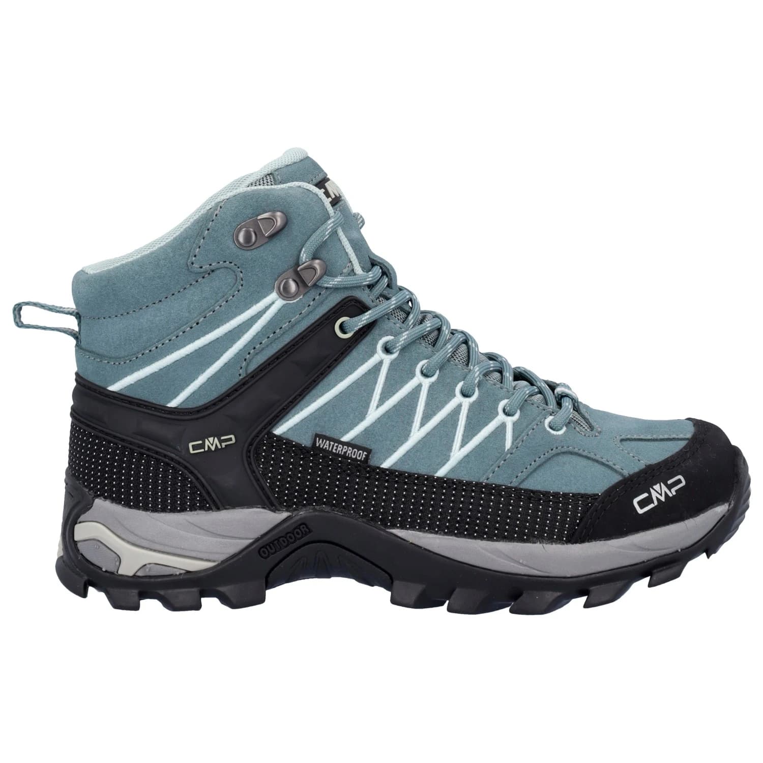 Дамски туристически обувки Cmp Women's Rigel Mid Trekking Shoes Waterproof Walking boots - Mineral Green