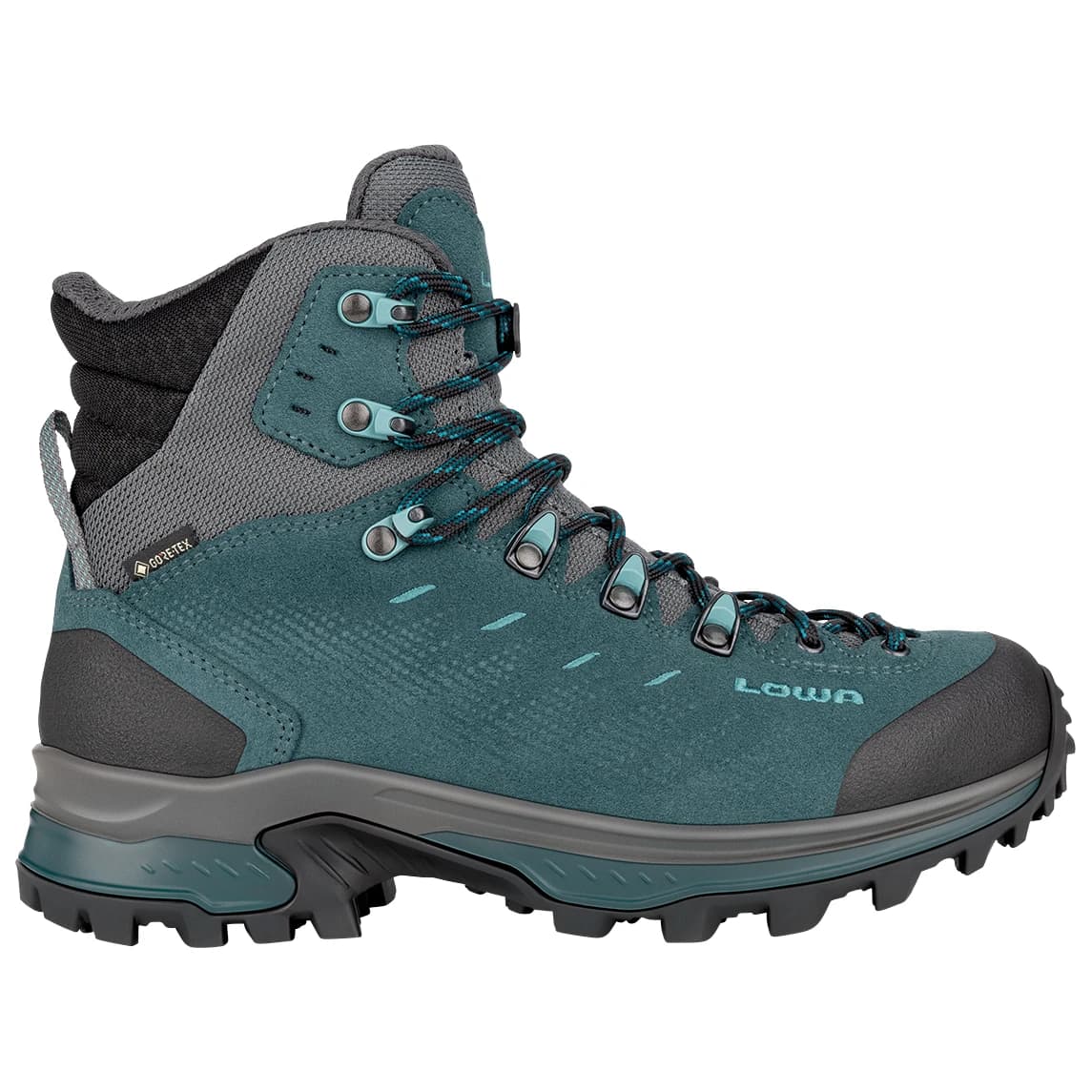 Дамски туристически обувки Lowa Women's Randir GTX Mid Walking boots - Petrol / Arctic