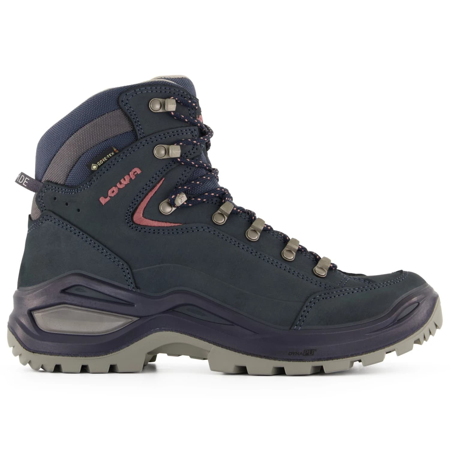 Дамски туристически обувки Lowa Women's Renegade Evo GTX Mid Walking boots - Steel Blue / Dusky Pink