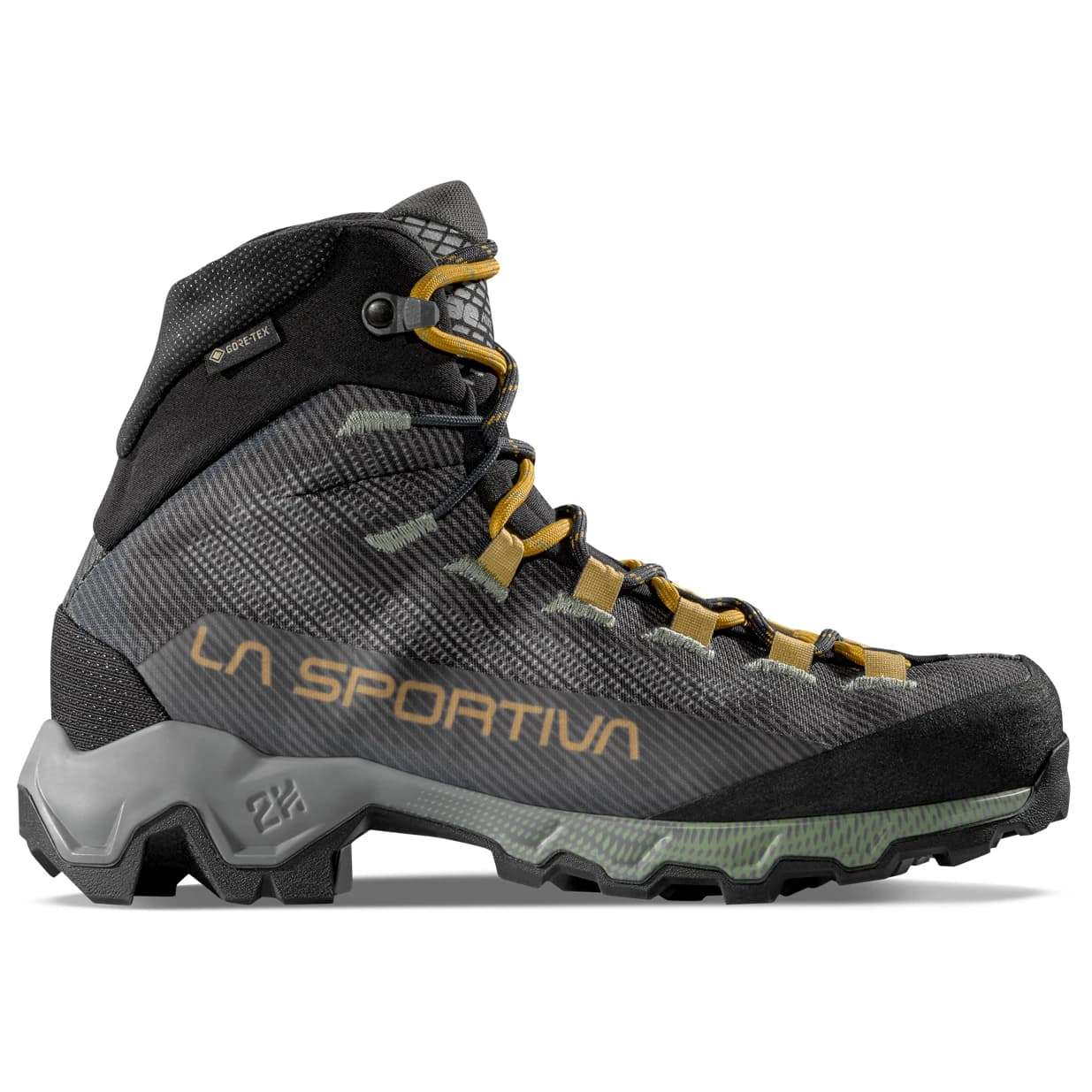 Дамски туристически обувки La sportiva Women's Aequilibrium Hike GTX Walking boots - Carbon / Aspen Green