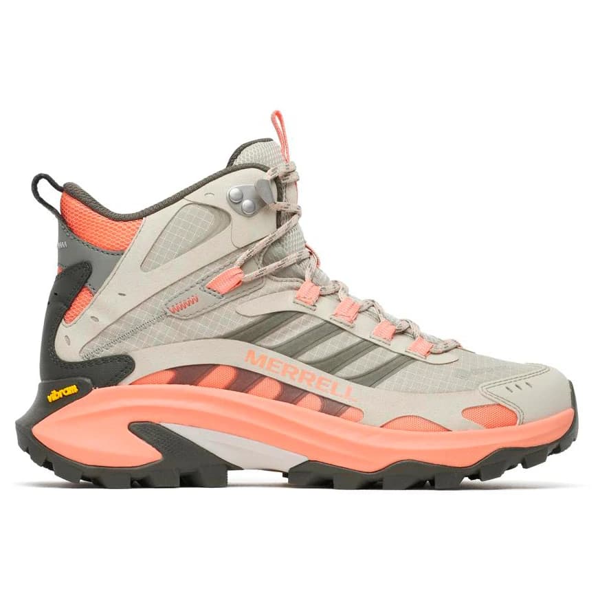 Дамски туристически обувки Merrell Women's Moab Speed 2 Mid GTX Walking boots - Vermillion