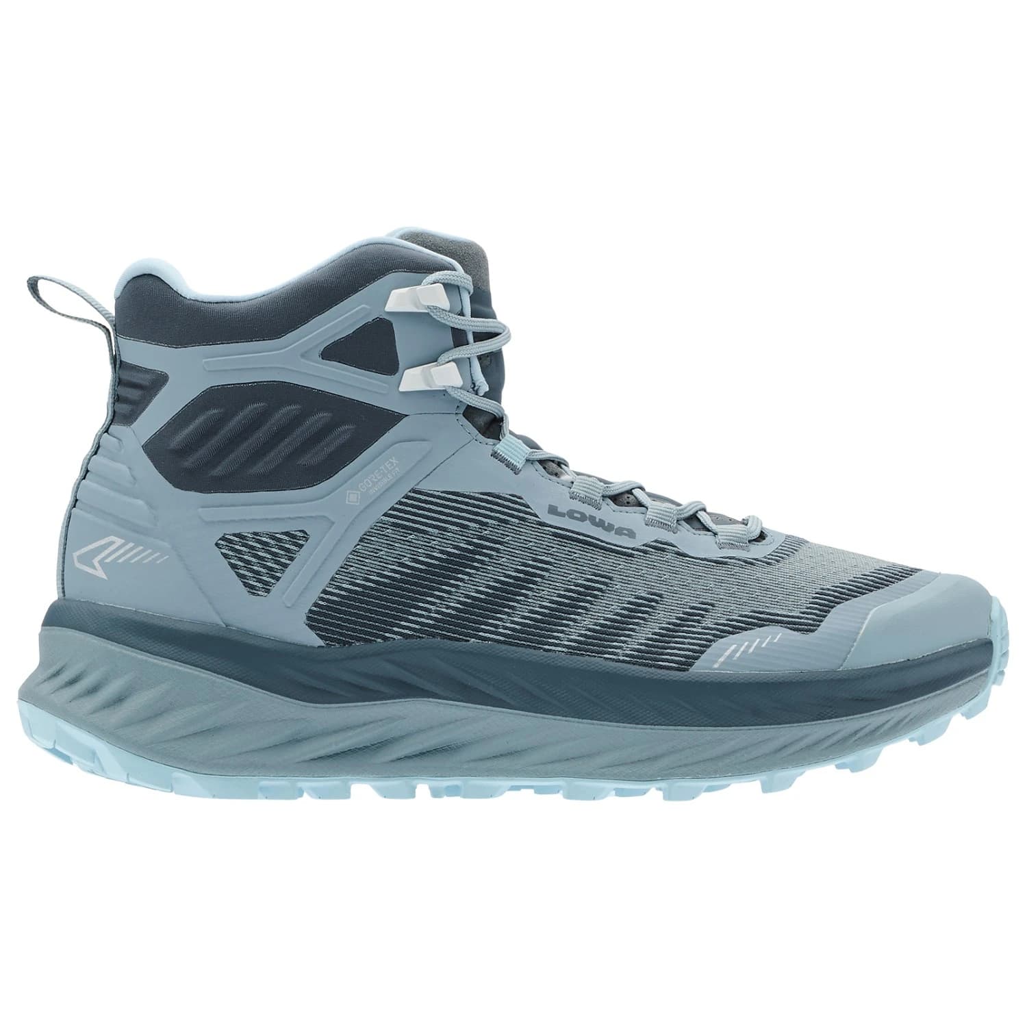 Дамски туристически обувки Lowa Women's Fortux GTX QC Trail running shoes - Smoke Blue / Blue
