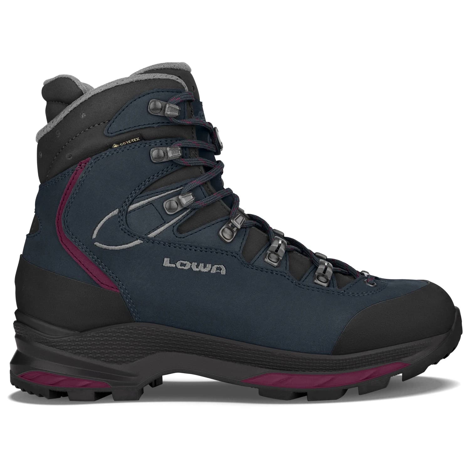 Дамски туристически обувки Lowa Women's Mauria Evo GTX Walking boots - Navy / Berry