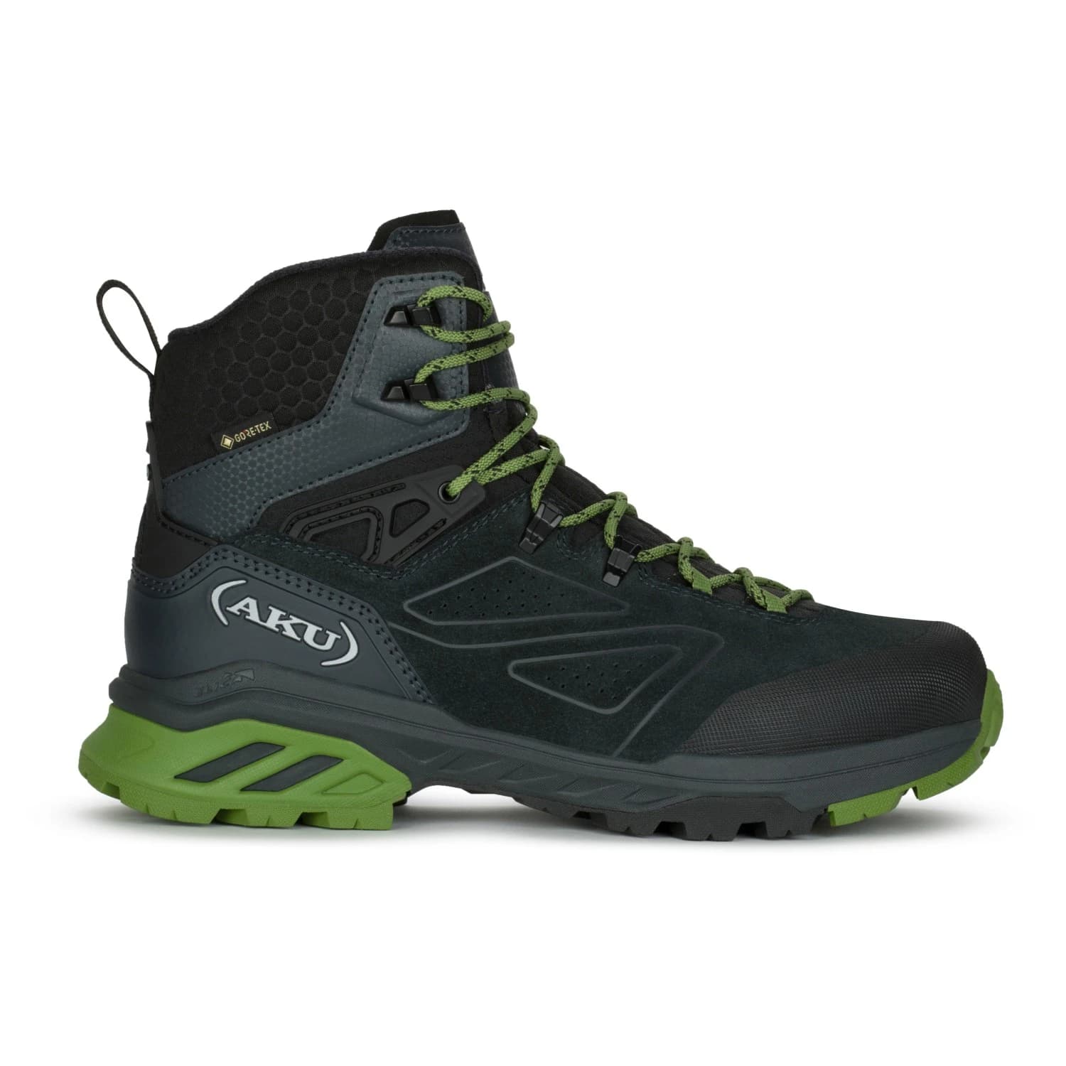 Дамски туристически обувки AKU Women's Reactive GTX Walking boots - Dark Grey / Green