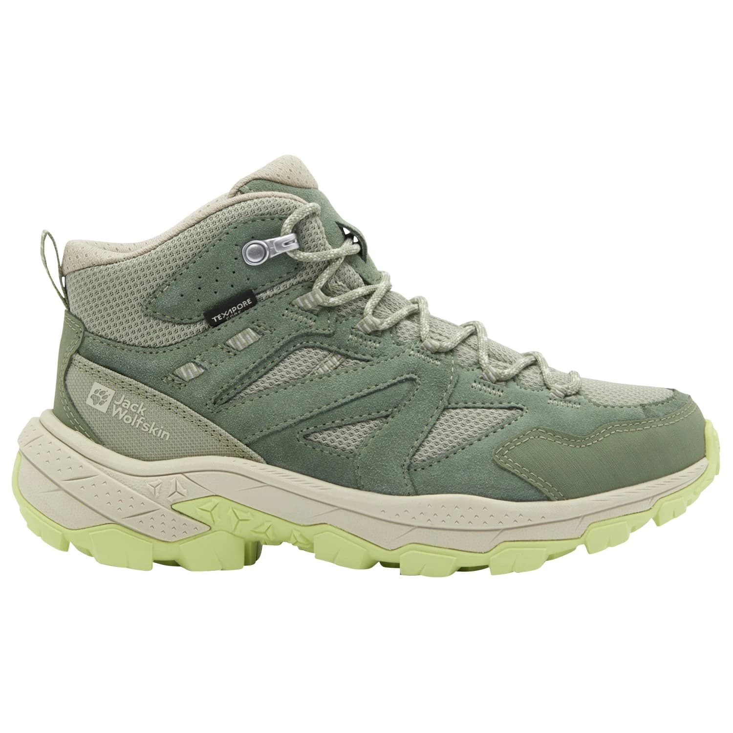 Дамски мултиспорт обувки Jack Wolfskin Women's Vojo Tour Texapore Mid Walking boots - Eucalyptus