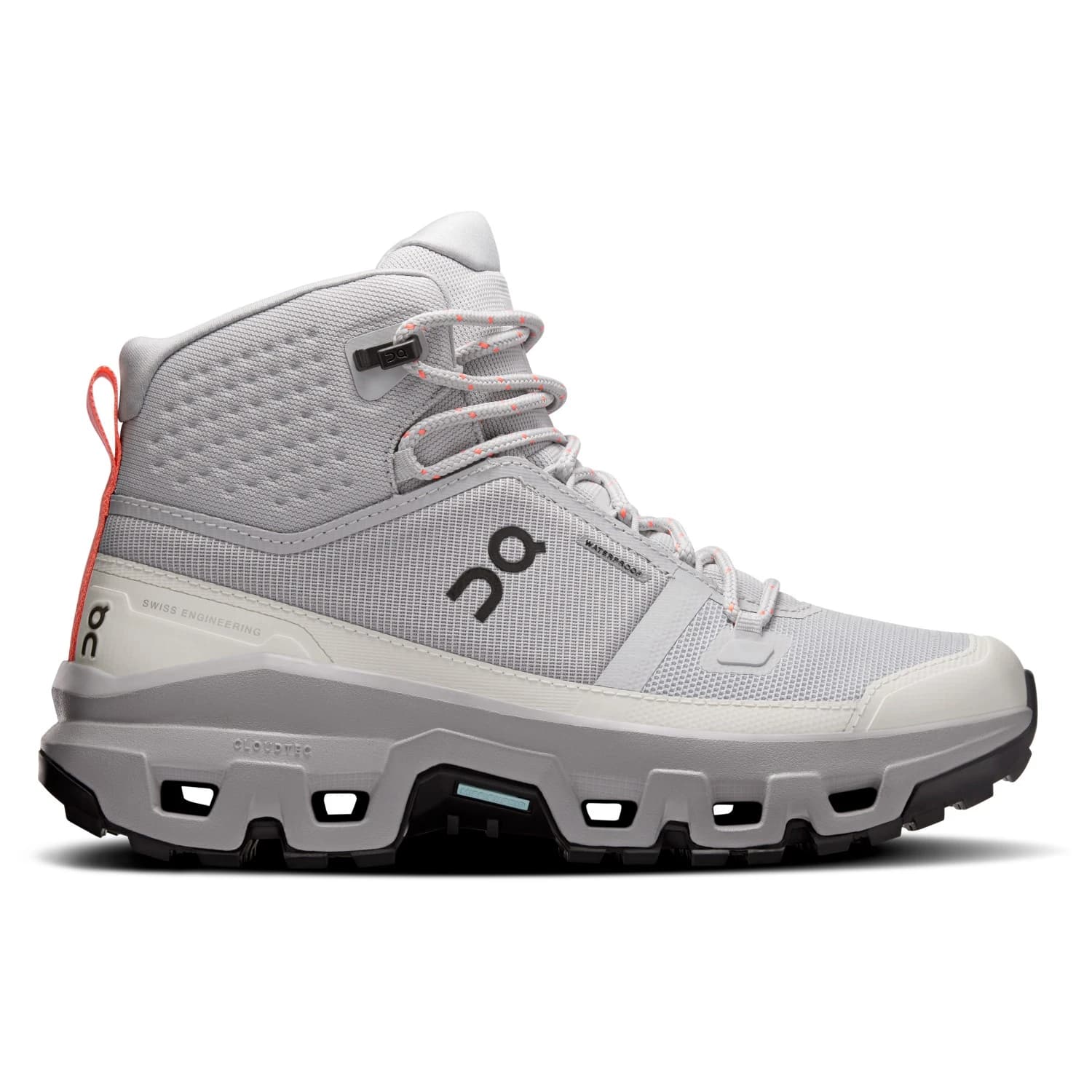Дамски туристически обувки On Women's Cloudrock Mid WP Walking boots - Glacier / Alloy