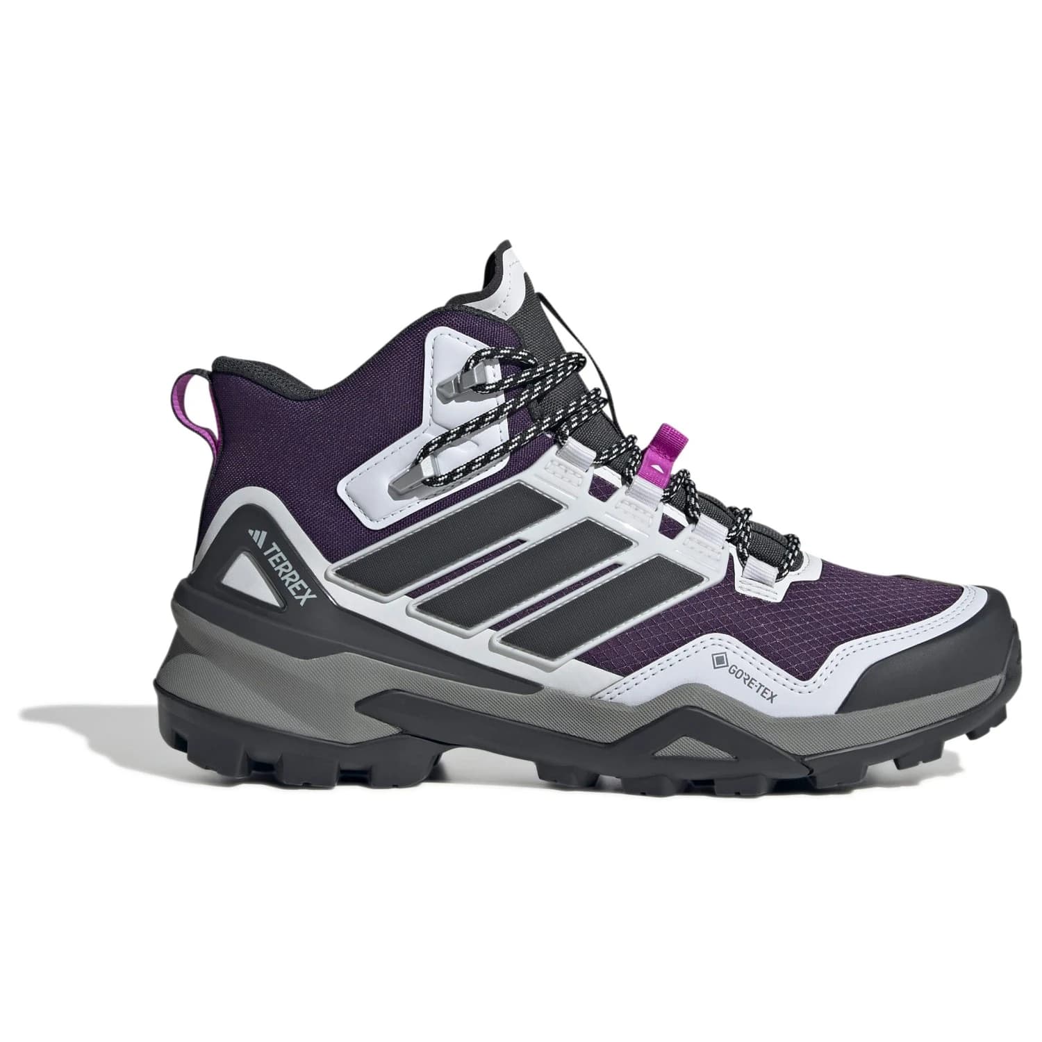Дамски туристически обувки adidas Terrex Women's Skychaser Mid GTX Walking boots - Aurora Plum / Carbon / Purple Burst