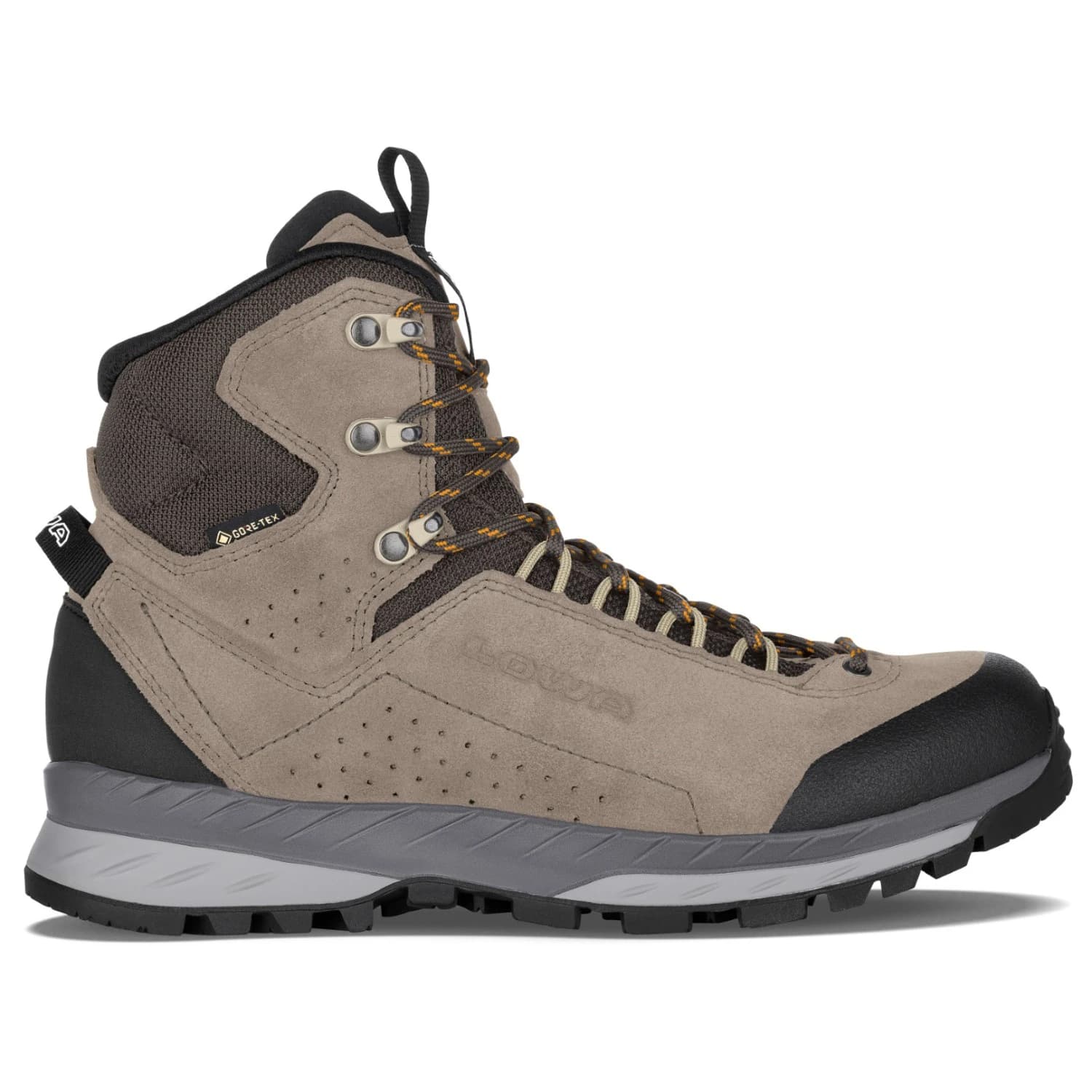 Дамски туристически обувки Lowa Women's Delago GTX Mid Walking boots - Humus / Brown