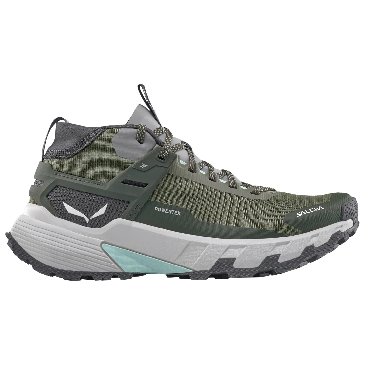 Дамски туристически обувки Salewa Women's Pedroc 2 Mid PTX Walking boots - Faded Green / Dark Olive