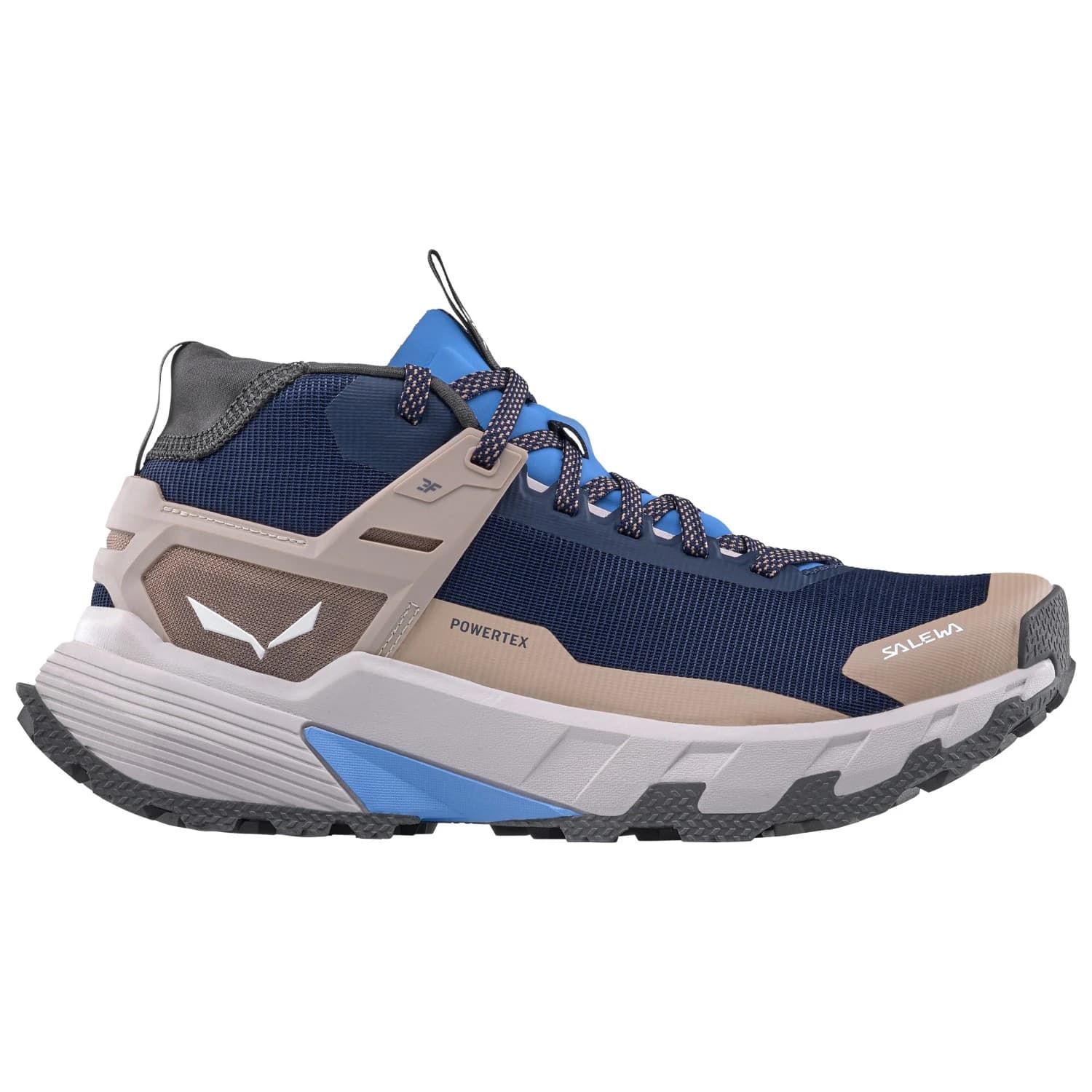 Дамски туристически обувки Salewa Women's Pedroc 2 Mid PTX Walking boots - Navy Blazer / Quicksand