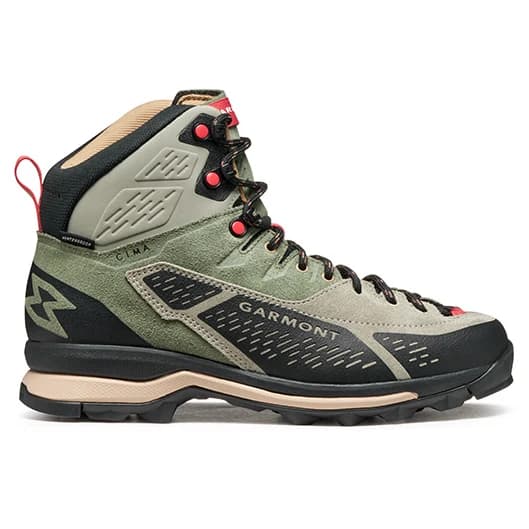 Дамски туристически обувки Garmont Women's Cima WP Walking boots - Olivine Green / Stone Grey
