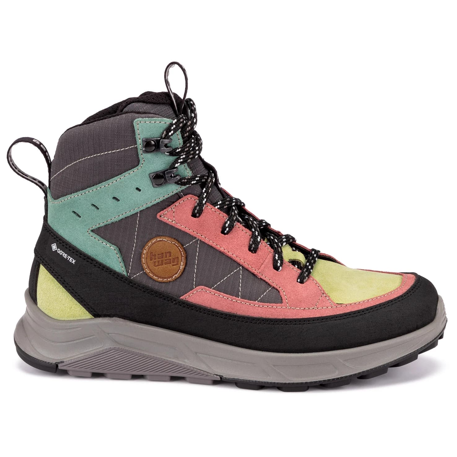 Дамски туристически обувки Hanwag Women's Rotpunkt Light Mid GTX Walking boots - Rose / Mint