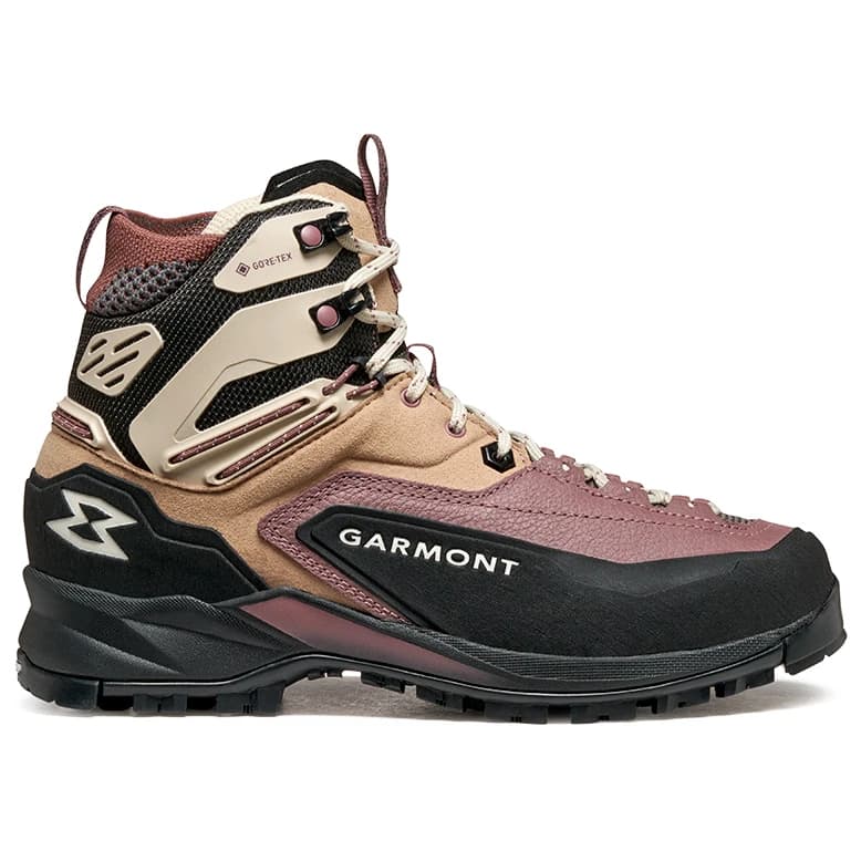 Дамски туристически обувки Garmont Women's Akron Mid GTX Walking boots - Taupe Brown / Taupe Rose