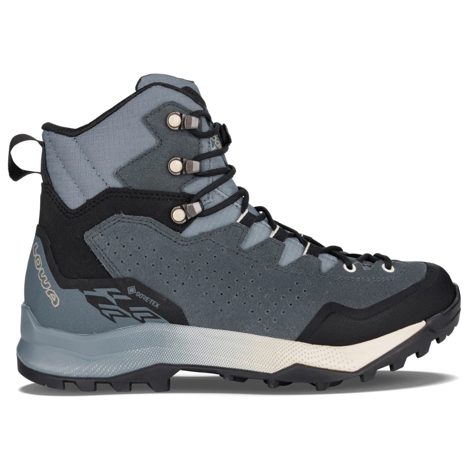 Дамски туристически обувки Lowa Women's Explorer GTX Mid Walking boots - Smoke Blue / Blue