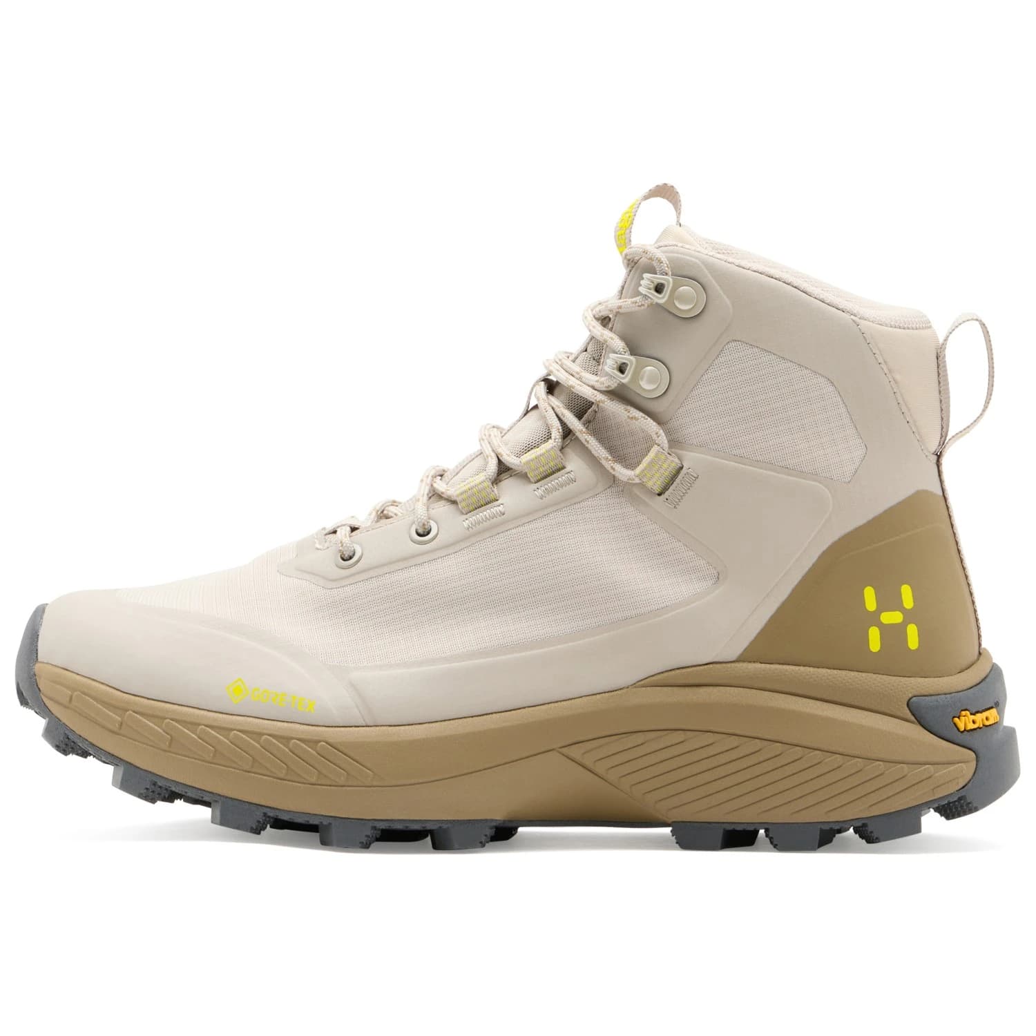 Дамски туристически обувки Haglöfs Women's L.I.M Horizon Hike GTX Mid Walking boots - Chalk Beige / Oak Brown