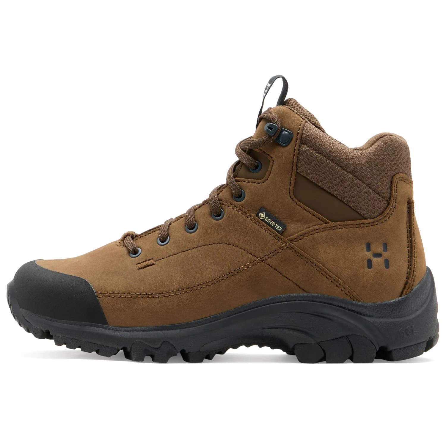 Дамски туристически обувки Haglöfs Women's Ridge GTX II Mid Walking boots - Teak Brown / True Black